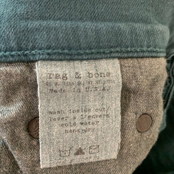 Rag & Bone Skinny Leg Jeans sz 25 - Picture 6 of 9